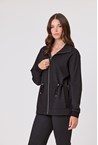 DIAMOND JACKET - blk grey
